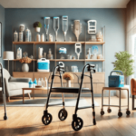 Essential Mobility Aids for Adults - Walkers, Knee Caps, and Commode Solutions